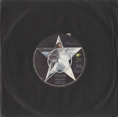 Ringo Starr You're Sixteen - Demo 7" vinyl single (7 inch record / 45) UK RIN07YO519550