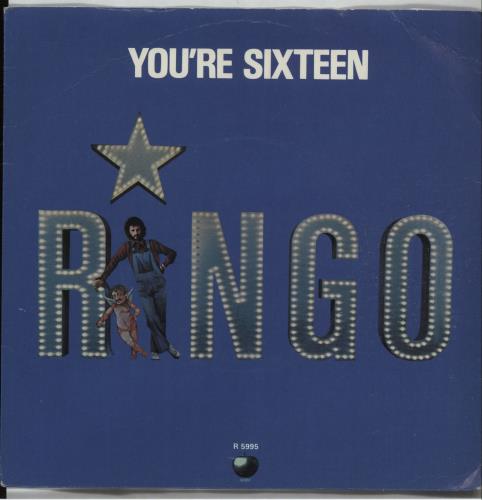 Ringo Starr You're Sixteen - p/s EX 7" vinyl single (7 inch record / 45) UK RIN07YO659664