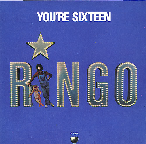 Ringo Starr You're Sixteen - p/s 7" vinyl single (7 inch record / 45) UK RIN07YO84019