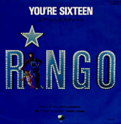 Ringo Starr You're Sixteen 7" vinyl single (7 inch record / 45) Japanese RIN07YO229589
