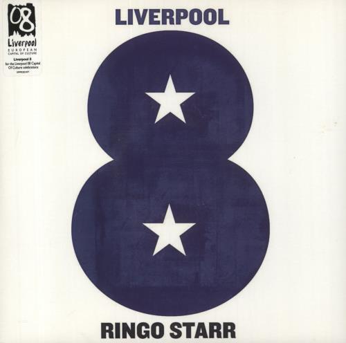 Ringo Starr Liverpool 8 Red Vinyl UK 7" vinyl single (7 inch record