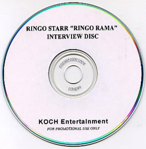 Ringo Starr Ringo Rama - Interview Disc US CD-R acetate (289472)