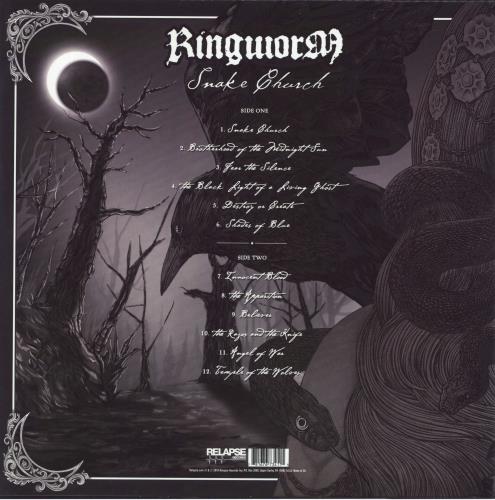 Ringworm Snake Church vinyl LP album (LP record) UK 4NSLPSN820096