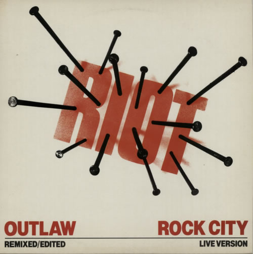 Riot Outlaw 12" vinyl single (12 inch record / Maxi-single) UK R/T12OU619016