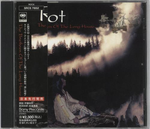Riot The Brethren Of The Long House + laminate card CD album (CDLP) Japanese R/TCDTH715444