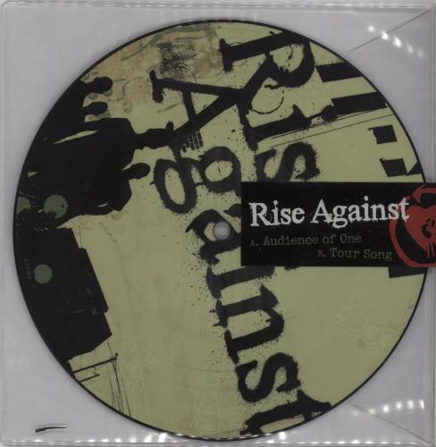 Rise Against Auddience Of One 7" vinyl picture disc (7 inch picture disc single) UK X1S7PAU673663