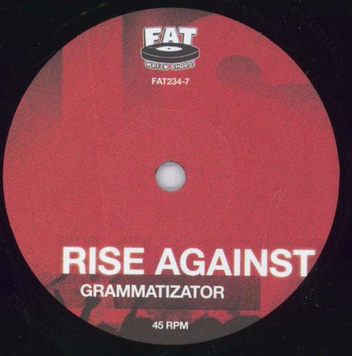 Rise Against Rise Against 7" vinyl single (7 inch record / 45) US X1S07RI833979