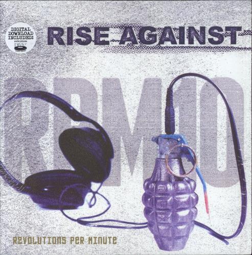 Rise Against RPM10 [Revolutions Per Minute] - Shrink - White Vinyl vinyl LP album (LP record) US X1SLPRP837081