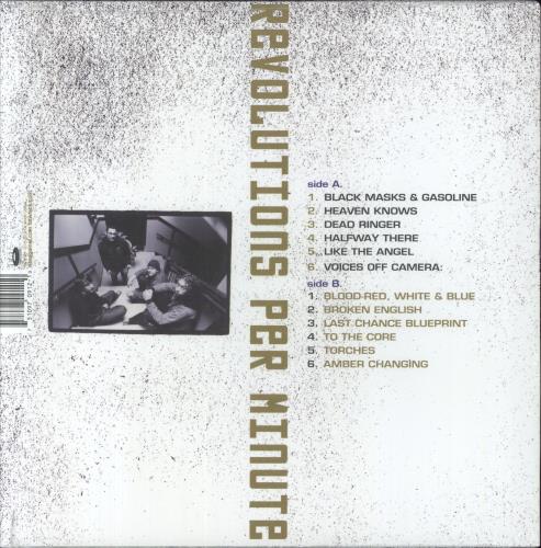 Rise Against RPM10 [Revolutions Per Minute] - Shrink - White Vinyl vinyl LP album (LP record) US X1SLPRP837081