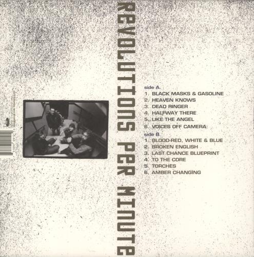 Rise Against RPM10 [Revolutions Per Minute] - White Vinyl vinyl LP album (LP record) US X1SLPRP873381