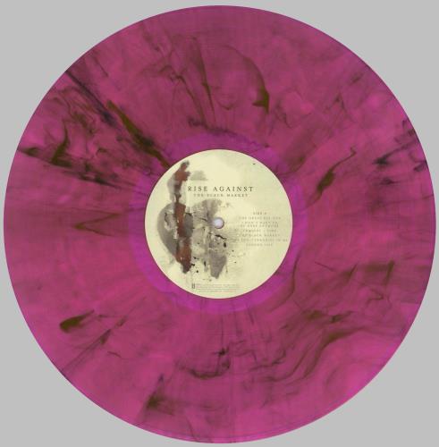 Rise Against The Black Market - Pink Marble Vinyl vinyl LP album (LP record) US X1SLPTH833959