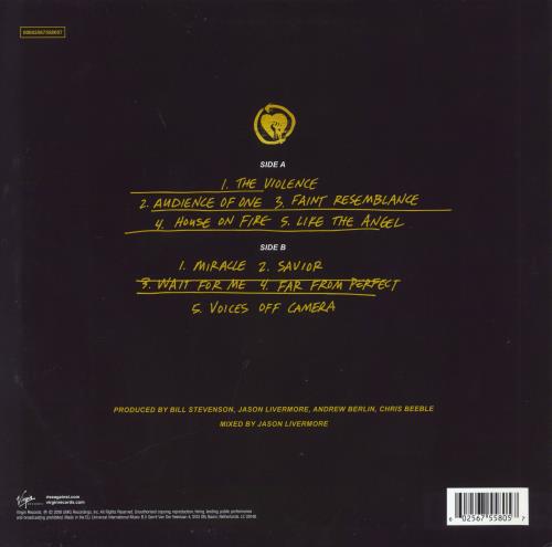 Rise Against The Ghost Note Symphonies, Vol. 1 - 180gm vinyl LP album (LP record) UK X1SLPTH828452