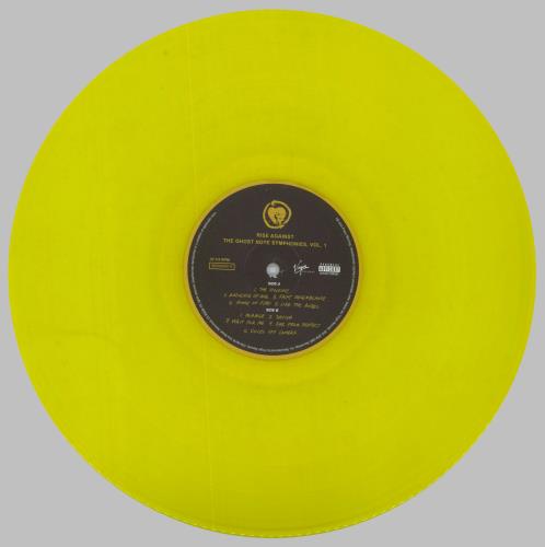 Rise Against The Ghost Note Symphonies, Vol. 1 - Yellow Vinyl vinyl LP album (LP record) US X1SLPTH833970