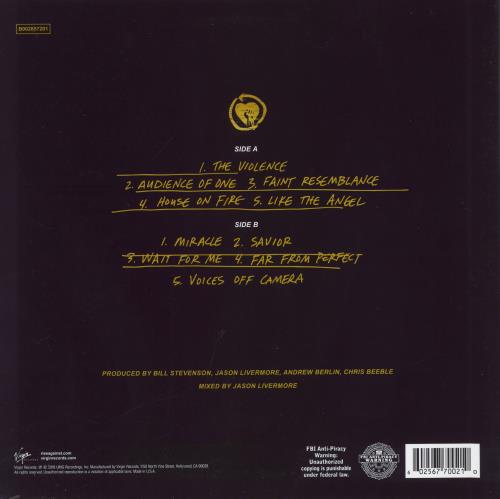 Rise Against The Ghost Note Symphonies, Vol. 1 - Yellow Vinyl vinyl LP album (LP record) US X1SLPTH833970