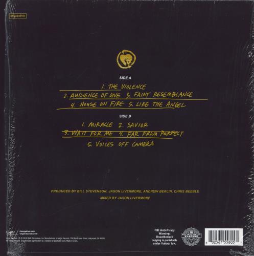 Rise Against The Ghost Note Symphonies, Vol. 1 vinyl LP album (LP record) UK X1SLPTH829929