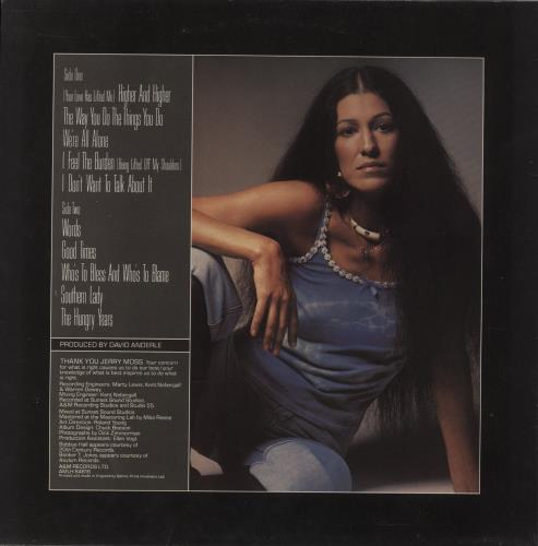 Rita Coolidge Anytime... Anywhere vinyl LP album (LP record) UK RTCLPAN358004