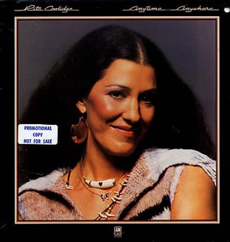 Rita Coolidge Anytime...Anywhere vinyl LP album (LP record) Israeli RTCLPAN287951