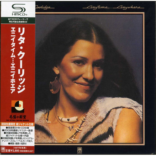 Rita Coolidge Anytime...Anywhere SHM CD Japanese RTCHMAN471514