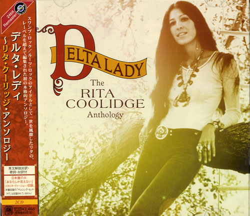 Rita Coolidge Delta Lady: The Rita Coolidge Anthology 2 CD album set (Double CD) Japanese RTC2CDE552919