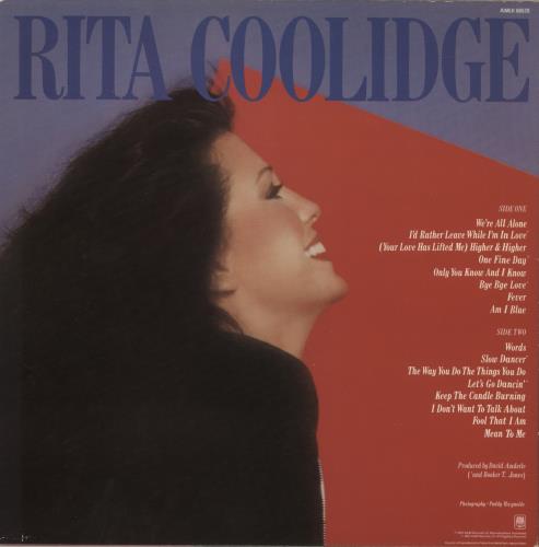Rita Coolidge The Very Best Of Rita Coolidge vinyl LP album (LP record) UK RTCLPTH245441