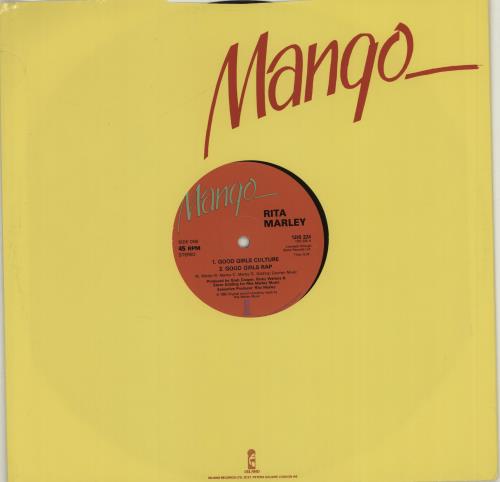 Rita Marley Good Girls Culture 12" vinyl single (12 inch record / Maxi-single) UK XN-12GO674838