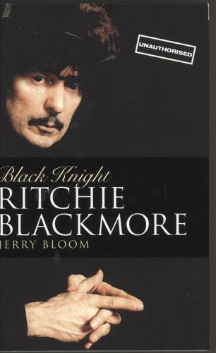 Ritchie Blackmore Black Knight book UK RBMBKBL408063