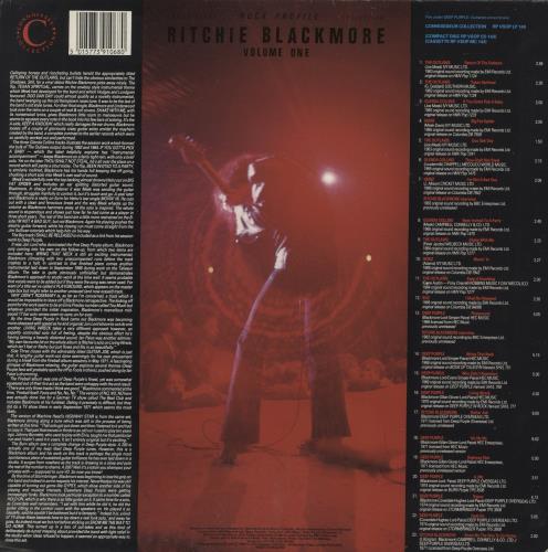 Ritchie Blackmore Rock Profile - Volume One 2-LP vinyl record set (Double LP Album) UK RBM2LRO521072