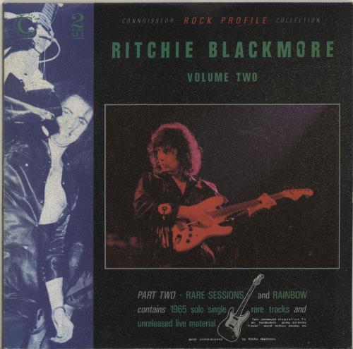 Ritchie Blackmore Rock Profile - Volume Two - Glitter sleeve 2-LP vinyl record set (Double LP Album) UK RBM2LRO695664