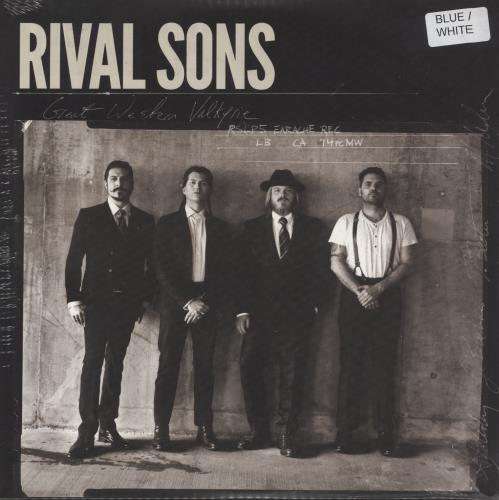 Rival Sons Great Western Valkyrie - Blue & White - Sealed 2-LP vinyl record set (Double LP Album) UK R9V2LGR805008