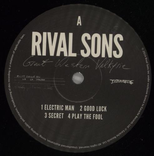 Rival Sons Great Western Valkyrie 2-LP vinyl record set (Double LP Album) UK R9V2LGR803157