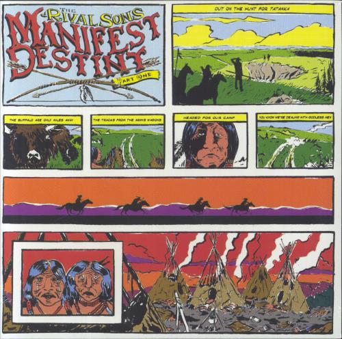 Rival Sons Manifest Destiny Part One 10" Vinyl Picture Disc (10 inch Record Single) UK R9V1PMA827954