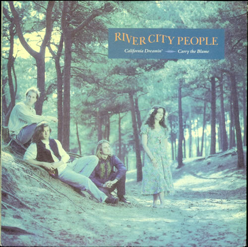 River City People Carry The Blame 7" vinyl single (7 inch record / 45) UK RCP07CA289431