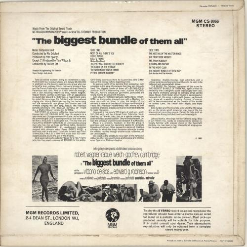 Riz Ortolani The Biggest Bundle Of Them All vinyl LP album (LP record) UK RIZLPTH692295
