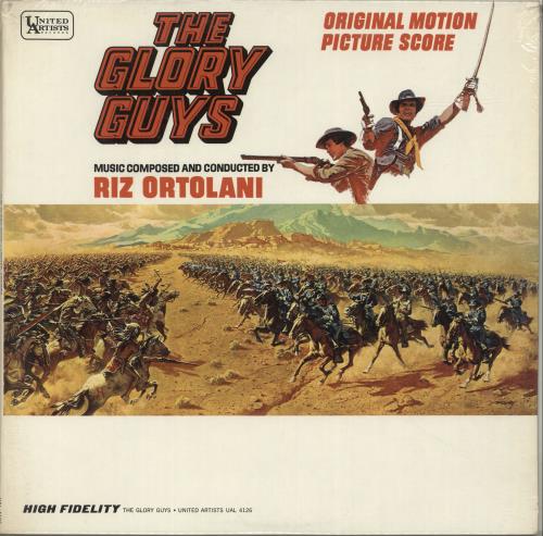 Riz Ortolani The Glory Guys vinyl LP album (LP record) US RIZLPTH693104
