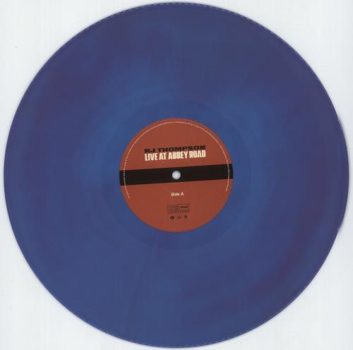 RJ Thompson Live at Abbey Road - Purple Galaxy Vinyl - Autographed vinyl LP album (LP record) UK 94HLPLI882142