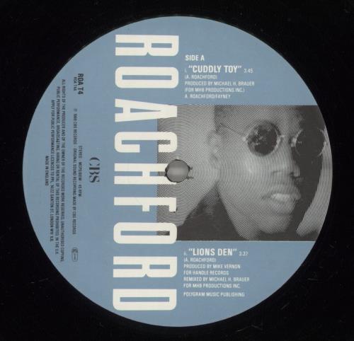 Roachford Cuddly Toy 12" vinyl single (12 inch record / Maxi-single) UK ROA12CU659877