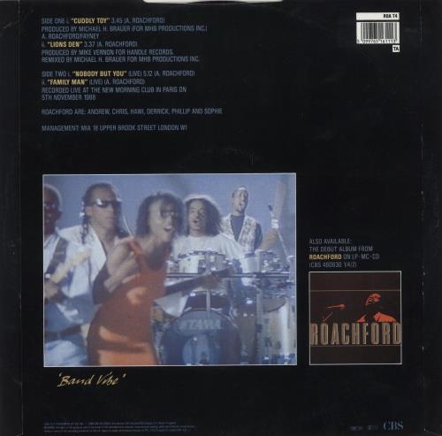 Roachford Cuddly Toy 12" vinyl single (12 inch record / Maxi-single) UK ROA12CU659877