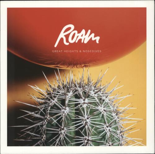 Roam Great Heights & Nosedives - Black with Yellow Swirl Vinyl vinyl LP album (LP record) UK YPBLPGR865313