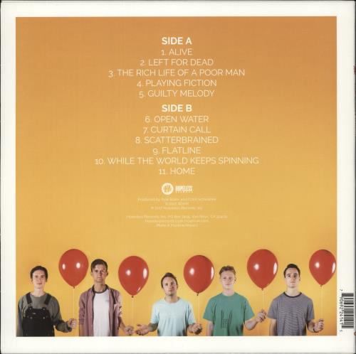 Roam Great Heights & Nosedives - Black with Yellow Swirl Vinyl vinyl LP album (LP record) UK YPBLPGR865313