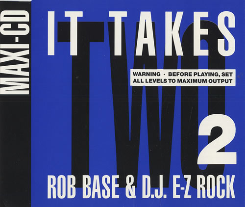 Rob Base & DJ E-Z Rock It Takes Two CD single (CD5 / 5") German EZBC5IT475867