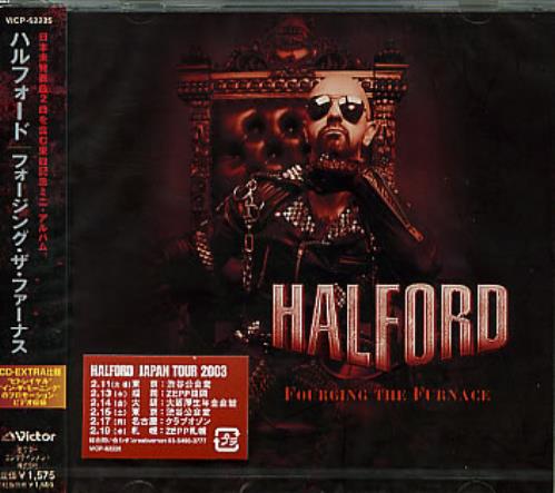 Rob Halford Fourging The Furnace CD single (CD5 / 5") Japanese OBHC5FO229567