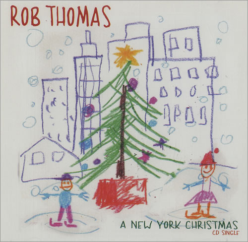 Rob Thomas A New York Christmas CD single (CD5 / 5") US ROTC5AN468661
