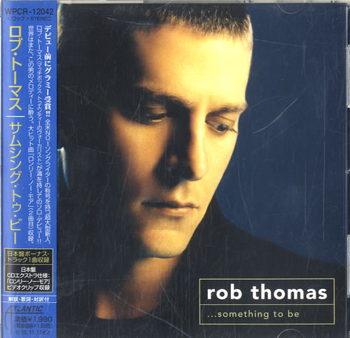 Rob Thomas Something To Be CD album (CDLP) Japanese ROTCDSO580577
