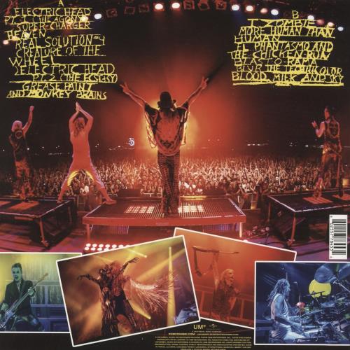 Rob Zombie Astro-Creep: 2000 Live vinyl LP album (LP record) UK RZBLPAS865425