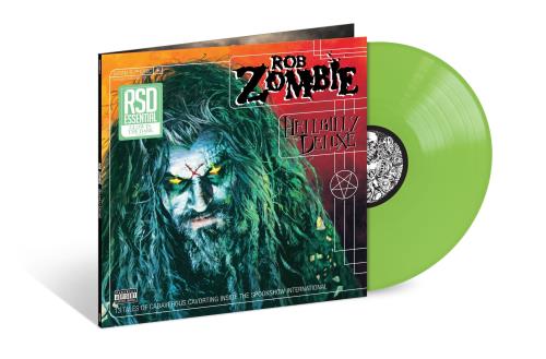 Rob Zombie Hellbilly Deluxe - Glow-In-The-Dark Vinyl - Sealed vinyl LP album (LP record) UK RZBLPHE877167