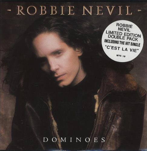 Robbie Nevil Dominoes - Double Pack + C'Est La Vie 7" vinyl single (7 inch record / 45) UK RNV07DO248112