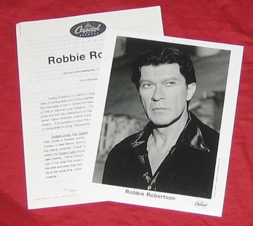 Robbie Robertson Contact From The Underworld Of Red Boy media press pack US RRNPPCO365250