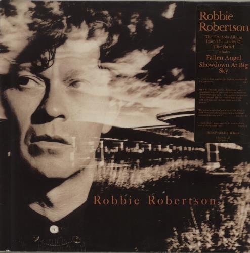 Robbie Robertson Robbie Robertson - Stickered Sleeve - EX vinyl LP album (LP record) UK RRNLPRO679070