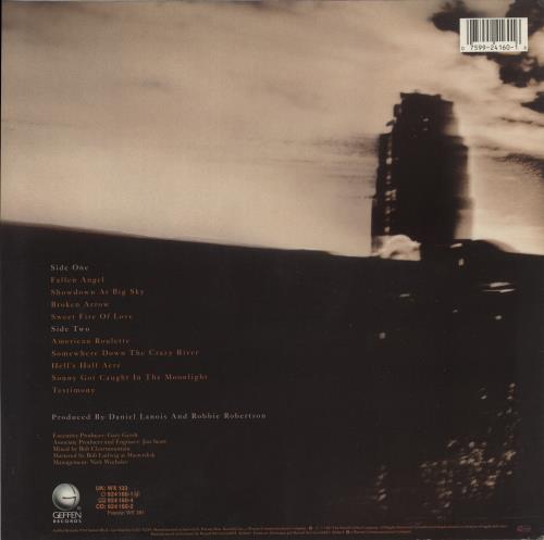 Robbie Robertson Robbie Robertson - Stickered Sleeve - EX vinyl LP album (LP record) UK RRNLPRO679070