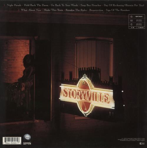 Robbie Robertson Storyville vinyl LP album (LP record) UK RRNLPST514359